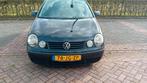 Volkswagen Polo 1.4 55KW 2002 Zwart, Voorwielaandrijving, Stof, 4 cilinders, Zwart
