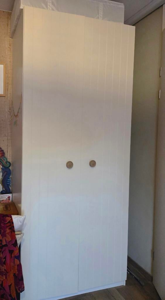 Pax kastdeuren IKEA 50×195 ronde grepen excl scharnieren, Ophalen, Minder dan 80 cm, Binnendeur, Minder dan 200 cm