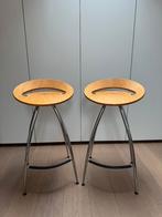 Barkrukken, Huis en Inrichting, Barkrukken, Ophalen, Met voetsteun, 60 tot 90 cm, Zo goed als nieuw