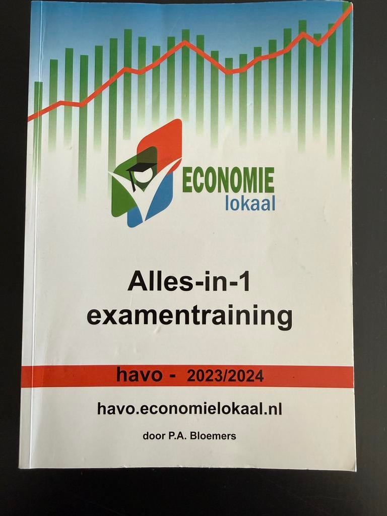 Economie Lokaal Havo Examentraining 2023/2024, Ophalen, Gamma, Zo goed als nieuw, HBO