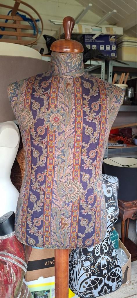 Paspop met paisley motief op standaard (170 cm), Ophalen, Gebruikt, Paspop