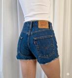 Vintage Levi's 517 Denim Shorts - Blauw, W27 (confectie 34) of kleiner, Gedragen, Levi's, Verzenden