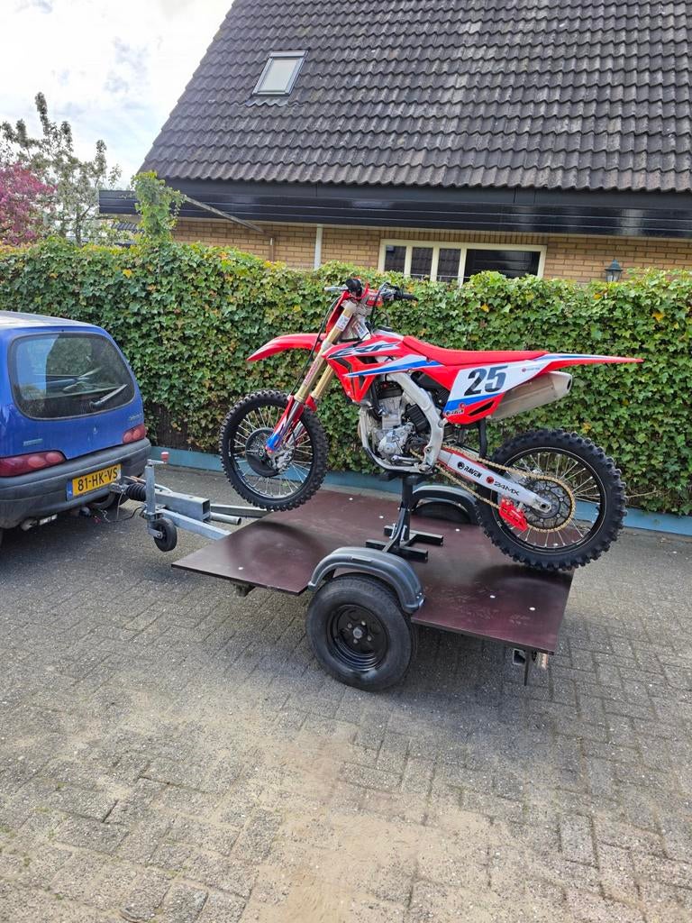 Mooie motoraanhanger, Ophalen of Verzenden, Nieuw, Overige merken