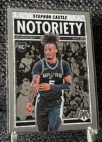 Stephon Castle San Antonio Spurs RC Panini NBA card insert, Ophalen of Verzenden, Nieuw, Plaatje