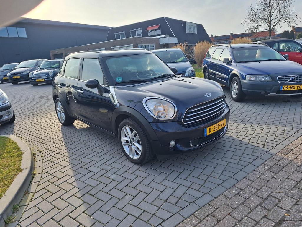 Mini Mini Countryman 1.6 Cooper Pepper / Leuke auto / Nieuwe, Auto's, Mini, Voorwielaandrijving, Euro 5, Gebruikt, Blauw