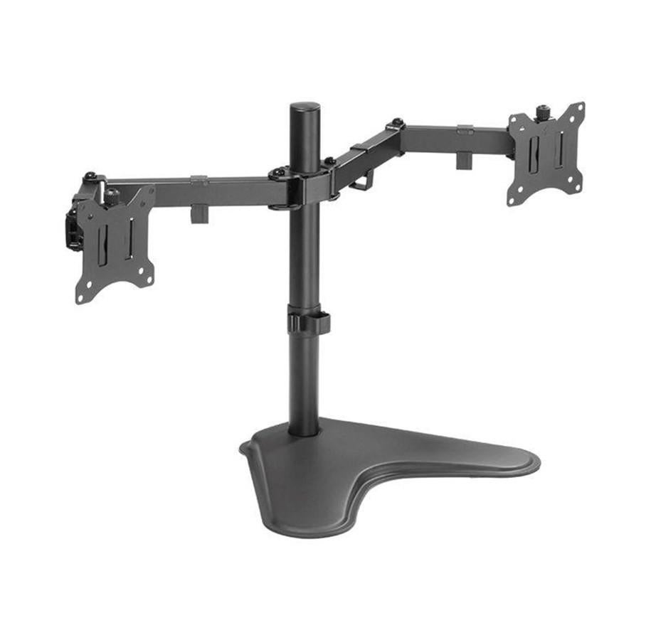 LogiLink BP0045 32" Dual monitor desk stand, Computers en Software, Monitoren, Ophalen of Verzenden
