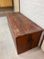 Vintage dekenkist bruin, Huis en Inrichting, Woonaccessoires | Kisten, Ophalen, Zo goed als nieuw, 100 tot 150 cm, 50 tot 75 cm