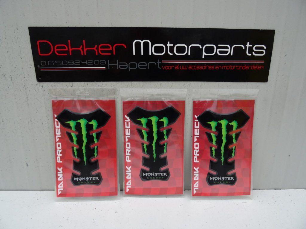 Proteck Tankpad # Monster Energy # Zwart # Uni # Ducati #, -, -, Nieuw, Ophalen of Verzenden