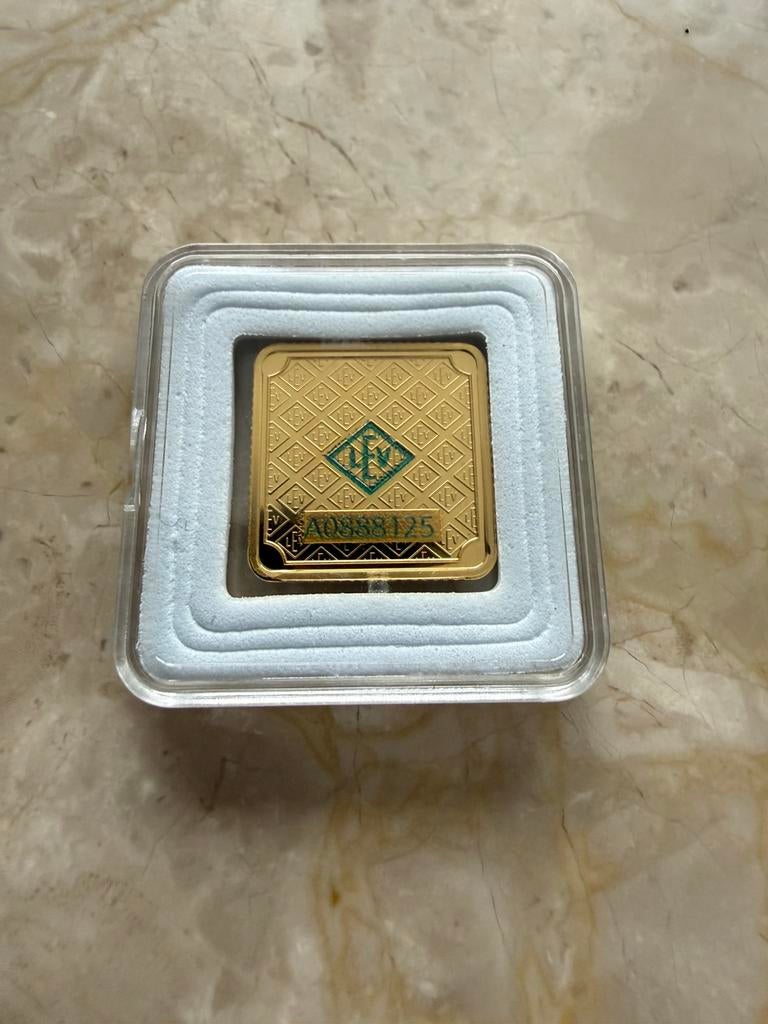 Goudbaar 5 gram 999,9, Postzegels en Munten, Edelmetalen en Baren, Ophalen of Verzenden, Goud