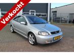 Opel Astra Coupé 2.0-16V Turbo LIEFHEBBERSAUTO (bj 2001), Voorwielaandrijving, 1998 cc, Gebruikt, Zwart