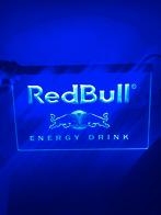Red bull neon bord reclamebord lamp mancave LED *blauw* #2, Ophalen of Verzenden, Nieuw, Lichtbak of (neon) lamp