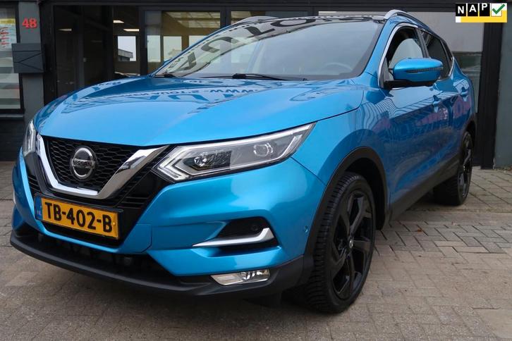 Nissan Qashqai 1.2 Tekna +, Auto's, Nissan, Bedrijf, Te koop, Qashqai, 360° camera, ABS, Airbags, Airconditioning, Bluetooth, Bochtverlichting