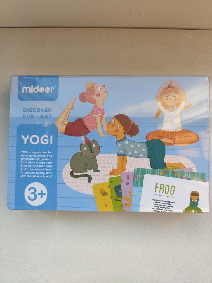 Mideer Yogi Kaarten - Ontdek Plezier & Kunst, Kinderen en Baby's, Speelgoed | Educatief en Creatief, Nieuw, Ontdekken, Ophalen of Verzenden