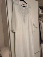 Dubai abaya, Kleding | Dames, Wit, Ophalen of Verzenden, Zo goed als nieuw, Maat 36 (S)
