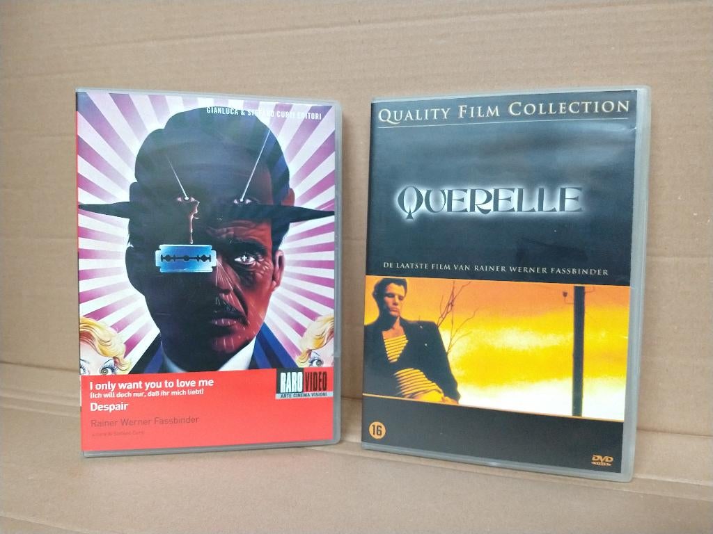 3-disc DVD R.W. Fassbinder - Querelle, Despair, I only want, Cd's en Dvd's, Dvd's | Filmhuis, Vanaf 16 jaar, Boxset, Ophalen of Verzenden