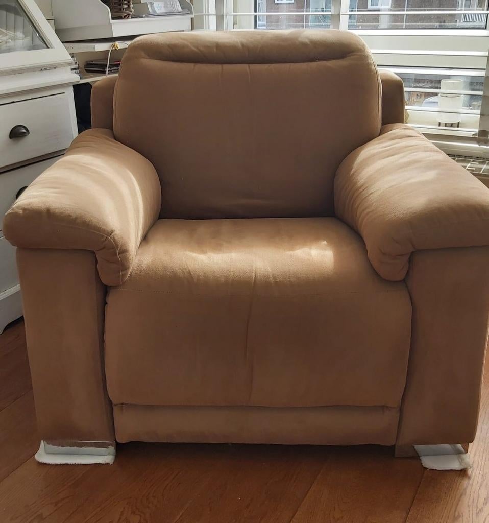 2x Elektrisch verstelbare fauteuil - Comfortabel en stijlvol, Ophalen, Gebruikt, Modern, Comfort, 75 tot 100 cm