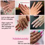 Acrylnagels op eigen nagels of met verlenging, Ophalen, Overige kleuren, Nieuw, Handen en Nagels
