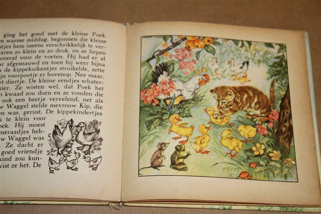 Poek en de vondeling. Mulder, 1950., Boeken, Kinderboeken | Jeugd | onder 10 jaar, Ophalen of Verzenden, Gelezen, Fictie algemeen