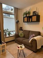 Bruine 2-zits IKEA bank, Ophalen, Gebruikt, 150 tot 200 cm, Tweepersoons