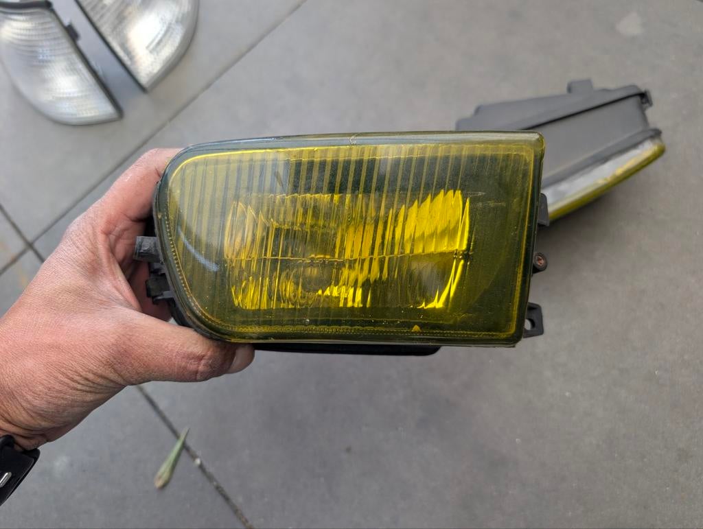 BMW E39 Mistlampen met Gele Folie, Ophalen of Verzenden, Gebruikt, BMW