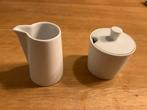 Tric Arzberg wit suikerpot en melkkannetje, Huis en Inrichting, Keuken | Servies, Gebruikt, Overige typen, Ophalen of Verzenden