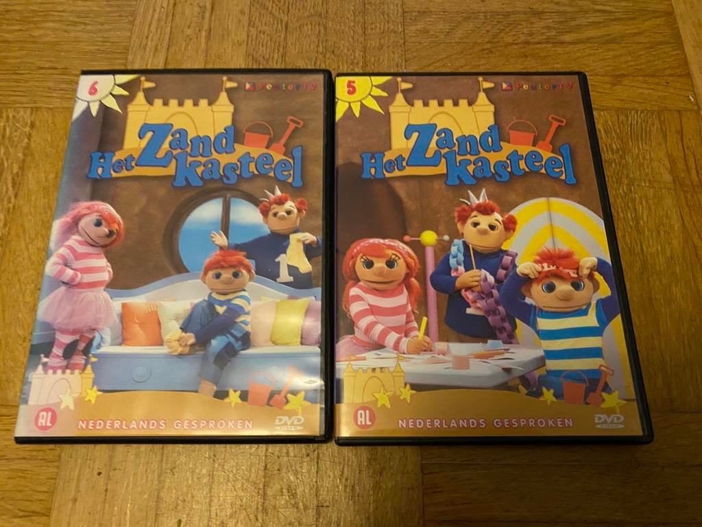 2x Het Zandkasteel DVD, Cd's en Dvd's, Alle leeftijden, Ophalen of Verzenden, Zo goed als nieuw