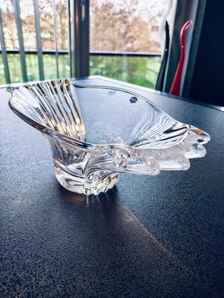 Tsjechië Bohemen Schaal Kristal Glas Bohemia 1960, Antiek en Kunst, Antiek | Glas en Kristal, Verzenden