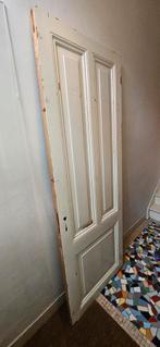 Houten paneeldeur 76,5x209,5cm, Ophalen, Gebruikt, Minder dan 80 cm, Binnendeur