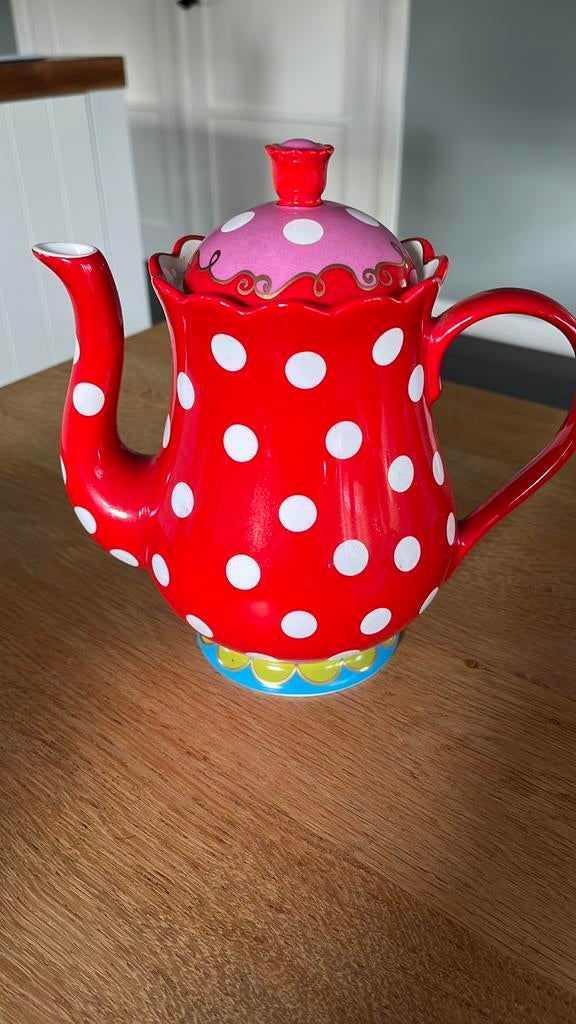 Oilily theepot, Ophalen of Verzenden, Zo goed als nieuw, Overige stijlen, Overige typen