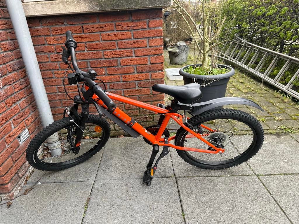 Decathlon Rockrider 20 inch kinderfiets, Fietsen en Brommers, Ophalen, Zo goed als nieuw
