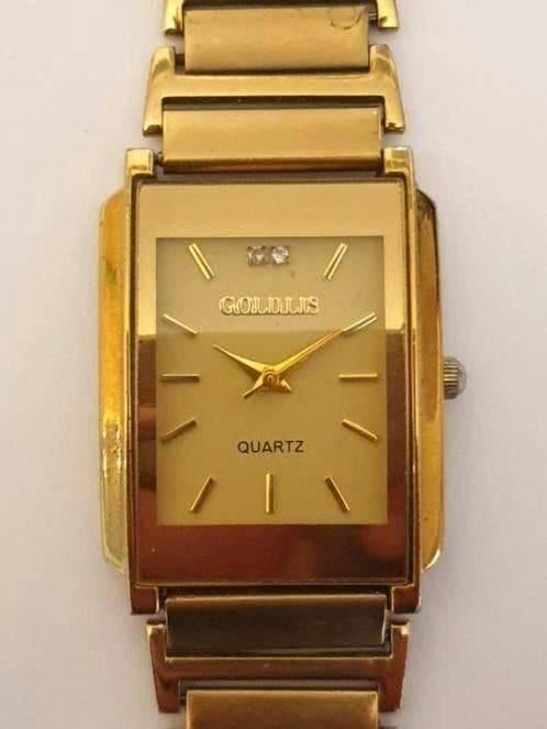 Vintage dameshorloge - Goldlis, Overige merken, Staal, Gebruikt, Staal