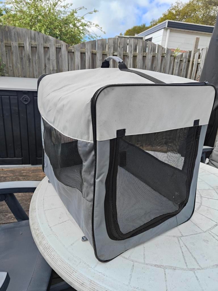 Opvouwbare reis bench voor hond, Ophalen