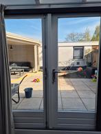 Openslaande deuren inclusief hordeur., Doe-het-zelf en Verbouw, Kozijnen en Schuifpuien, Ophalen, Gebruikt, Overige typen, 150 tot 225 cm