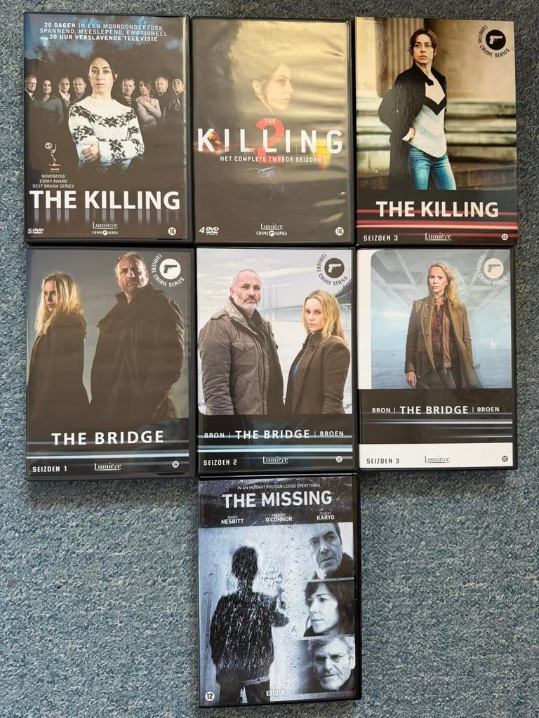 The Bridge / The Killing boxen, Cd's en Dvd's, Dvd's | Tv en Series, Ophalen of Verzenden, Zo goed als nieuw