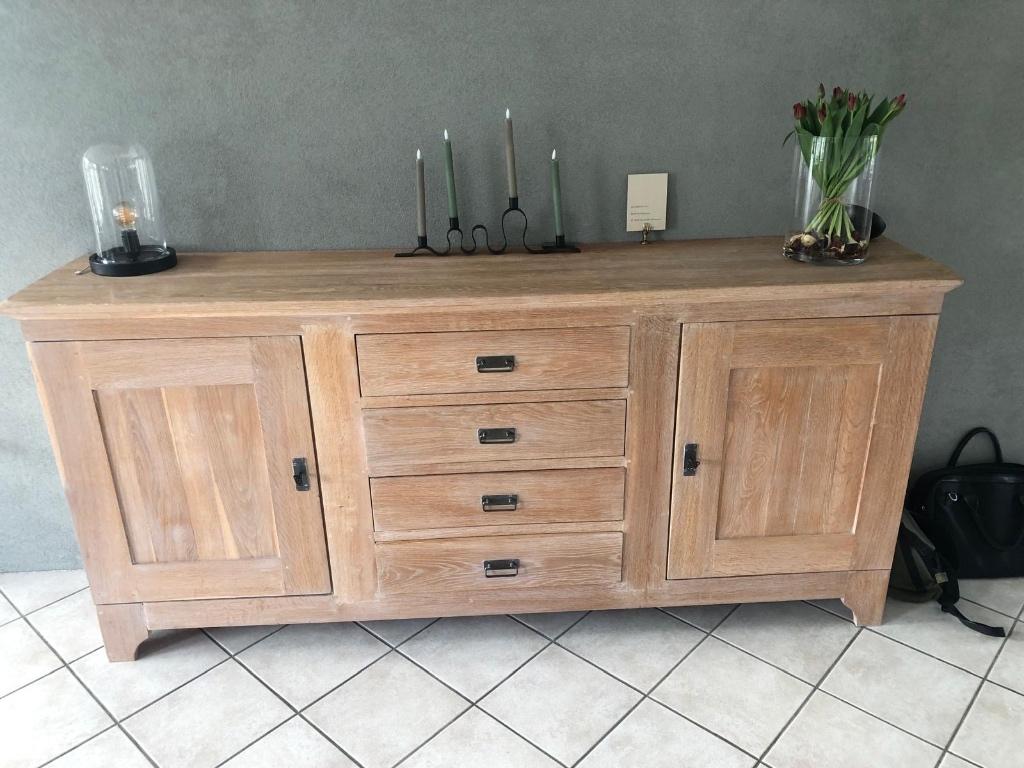 Meubels, Huis en Inrichting, Kasten | Dressoirs, Ophalen, Met deur(en), Eikenhout, Zo goed als nieuw