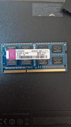 Kingston 4GB DDR3 RAM geheugen,SODIMM, laptop, Computers en Software, RAM geheugen, Ophalen of Verzenden, DDR3, Laptop