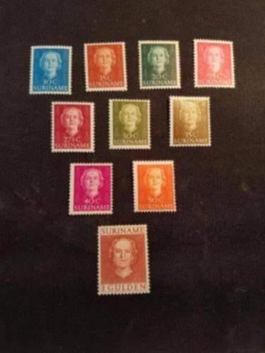 @@ Suriname 285-294 ongebruikt of gestempeld @@, Verzenden, Postfris