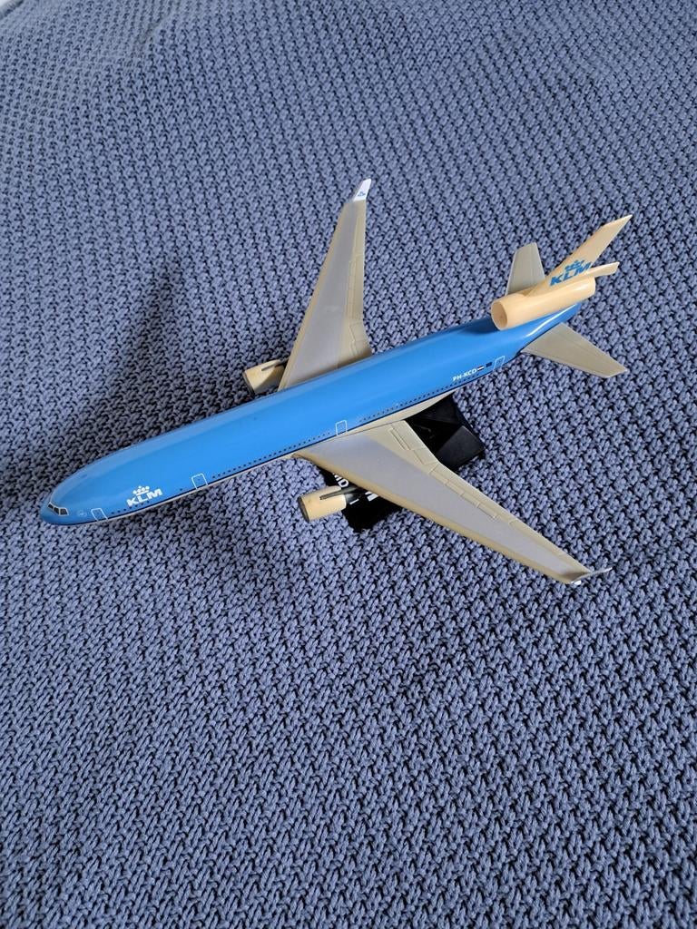 KLM PH-KCD MD-11 Modelvliegtuig, Overige merken, 1:72 tot 1:144, Gebruikt, Ophalen of Verzenden
