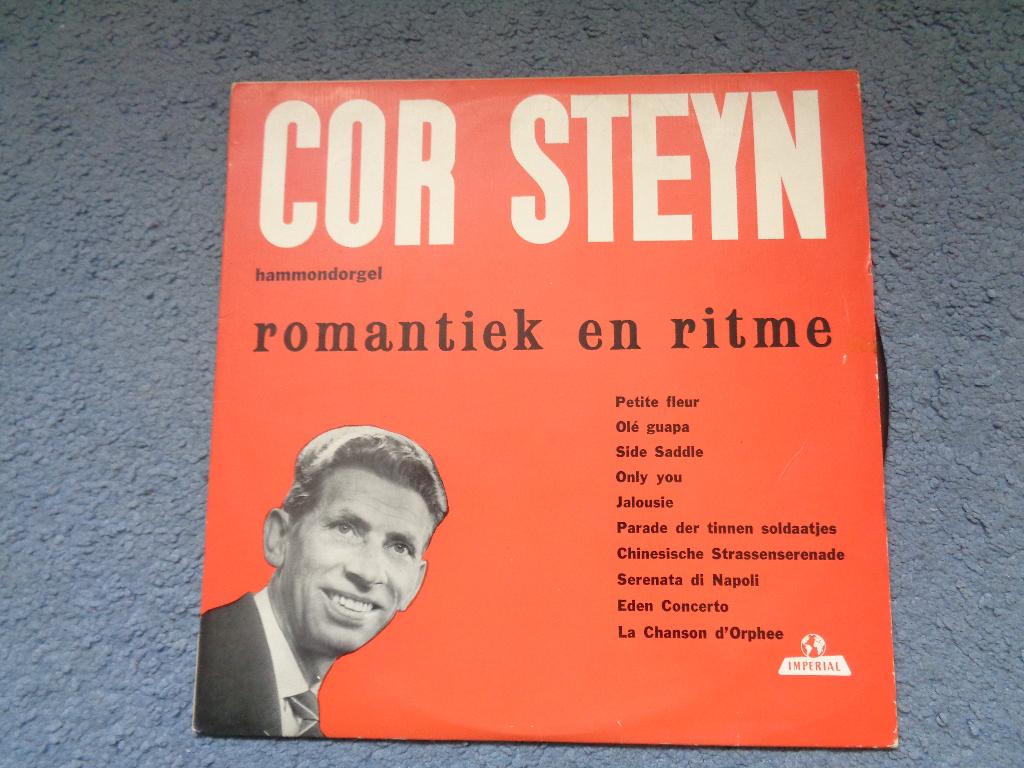LP: Cor Steyn – hammondorgel – Romantiek en ritme, Cd's en Dvd's, Vinyl | Overige Vinyl, Ophalen of Verzenden, Gebruikt, 12 inch