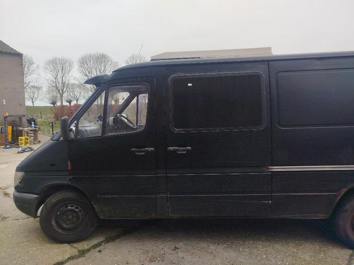 Mercedes-Benz Mercedes 2005 Zwart, Auto's, Mercedes-Benz, Particulier, Sprinter Combi, Diesel, Geïmporteerd, Zwart