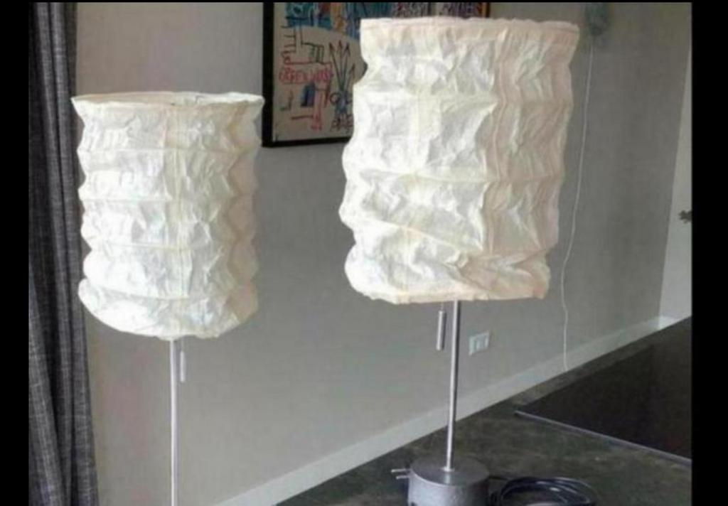 Vintage ikea stalamp en tafellamp, Huis en Inrichting, Ophalen, Zo goed als nieuw, Minder dan 50 cm