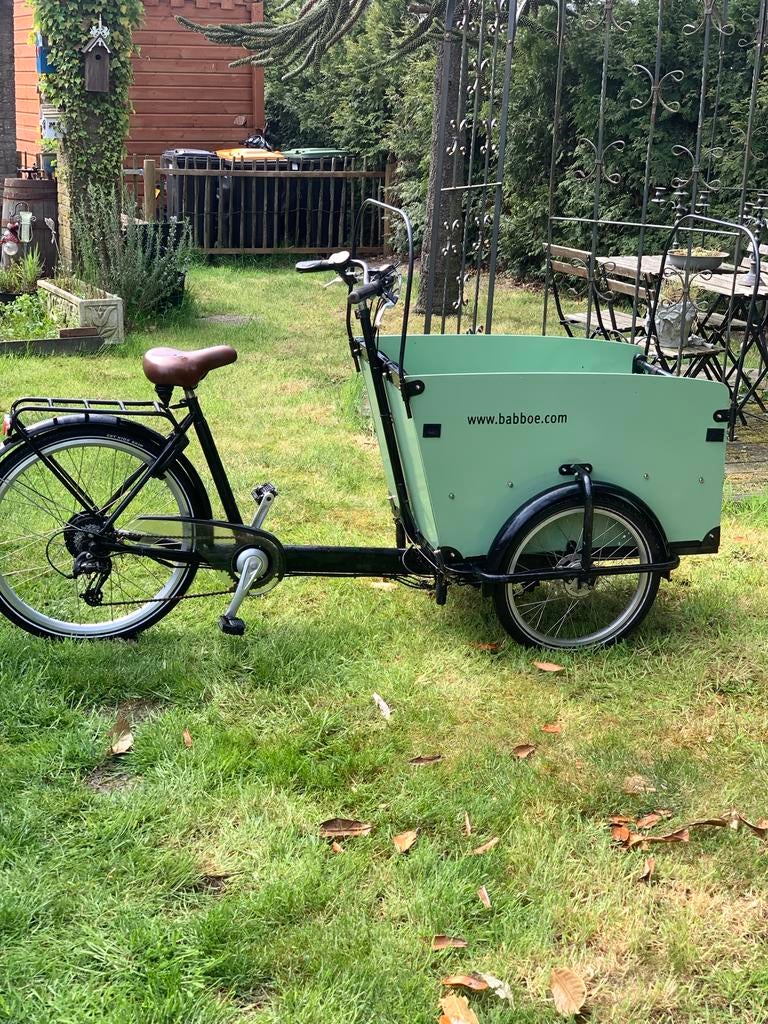 Babboe bakfiets met elektrische ondersteuning, Overige merken, 4 kinderen of meer, Gebruikt, Elektrisch