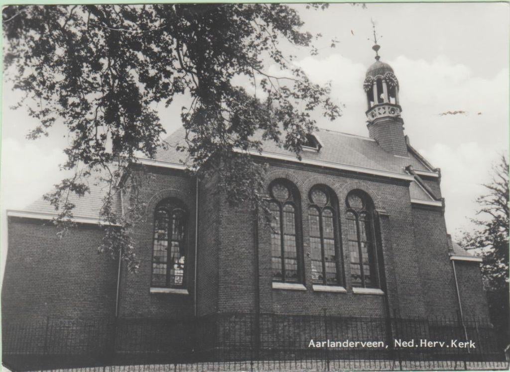 Aarlanderveen (ZH)  Ned. Herv. kerk, Verzenden, 1960 tot 1980, Ongelopen, Zuid-Holland