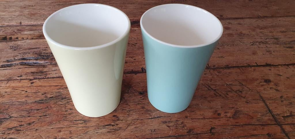 Melkbekers bekers van Regout Royal sphinx Maastricht, Ophalen of Verzenden