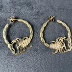 Gouden Oorbellen | 18k | 6,66g | creool met kreeft | 406620, Sieraden, Tassen en Uiterlijk, Oorbellen, Ophalen of Verzenden, Zo goed als nieuw