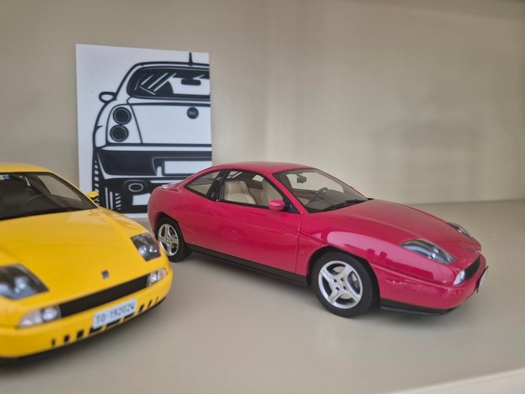 Coupe Fiat 2.0 20V TURBO 1:18, Ophalen of Verzenden, Nieuw, Auto, Overige merken