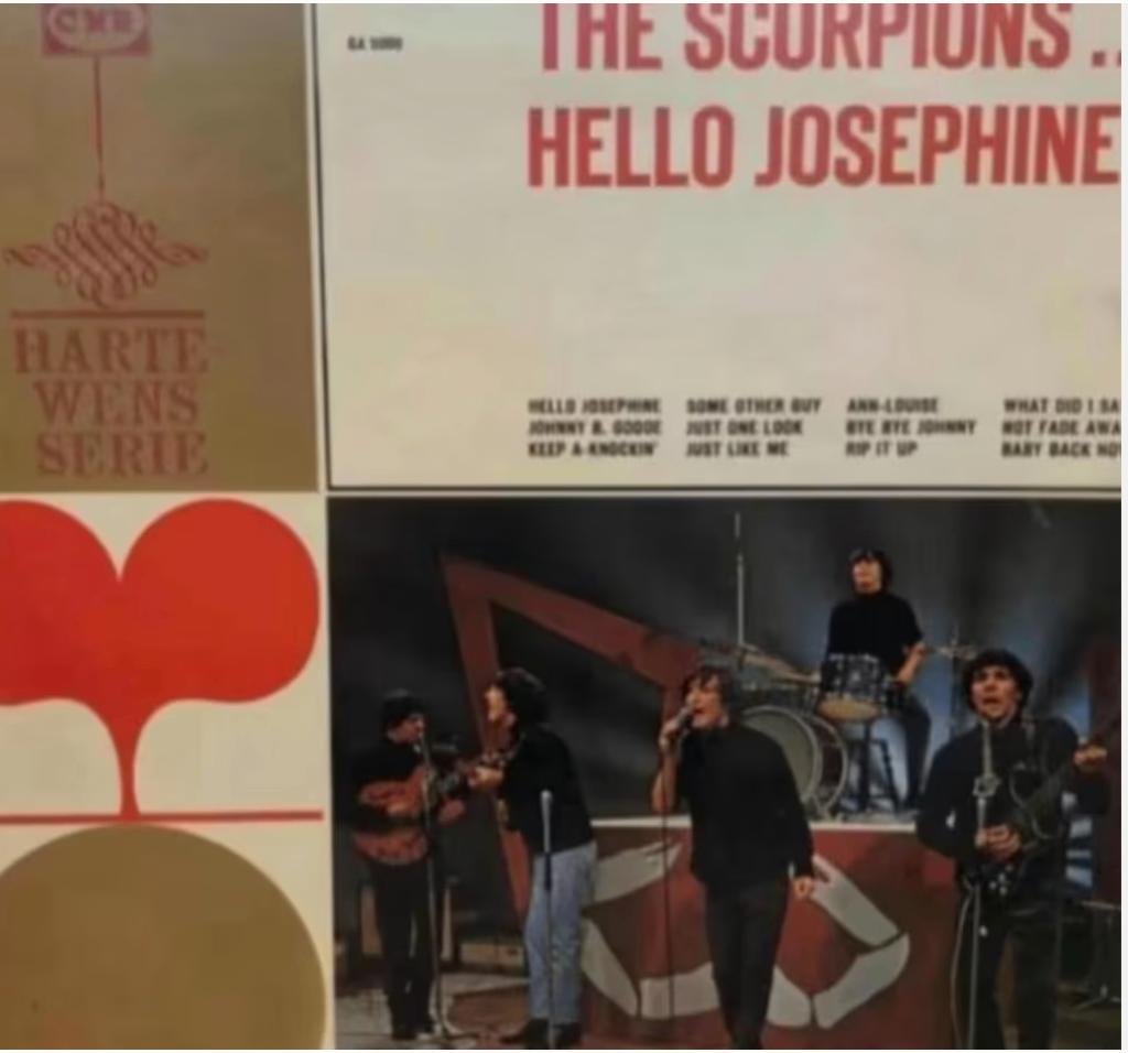 LP Hello Josephine van The Scorpions GA 5000 - 1965, Gebruikt, Ophalen of Verzenden, 12 inch, Poprock