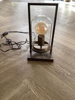 Industriële tafellamp, Ophalen, Zo goed als nieuw, Glas, Minder dan 50 cm