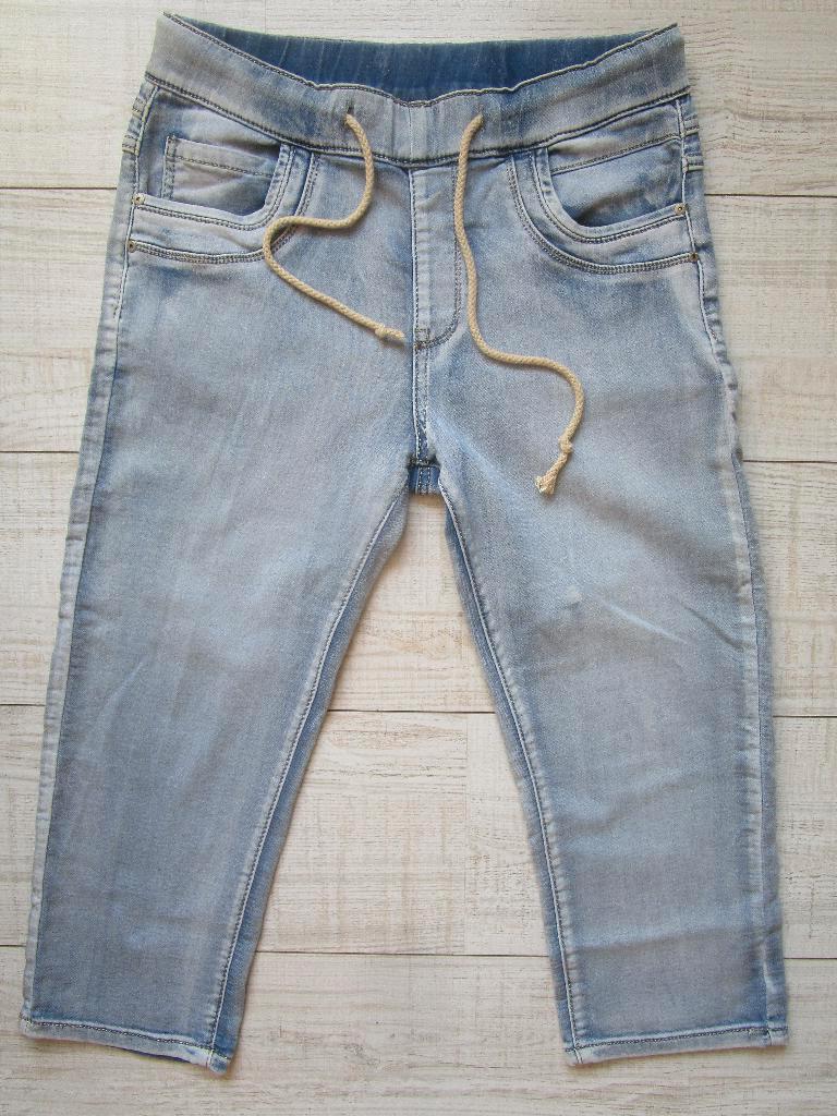 Spijkerbroek/capri 36/38  NORFY, Kleding | Dames, Spijkerbroeken en Jeans, Nieuw, W28 - W29 (confectie 36), Blauw, Verzenden