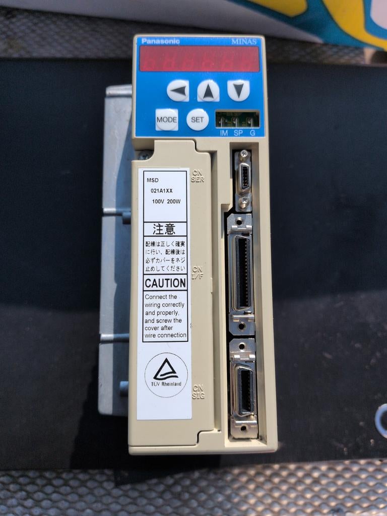 Panasonic MINAS AC Servo Driver MSD021A1XX - Nieuw, Ophalen, Nieuw